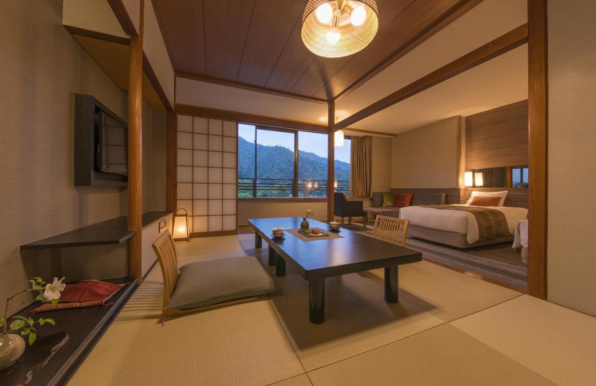 Miyajima Grand Hotel Arimoto Hatsukaichi Eksteriør bilde