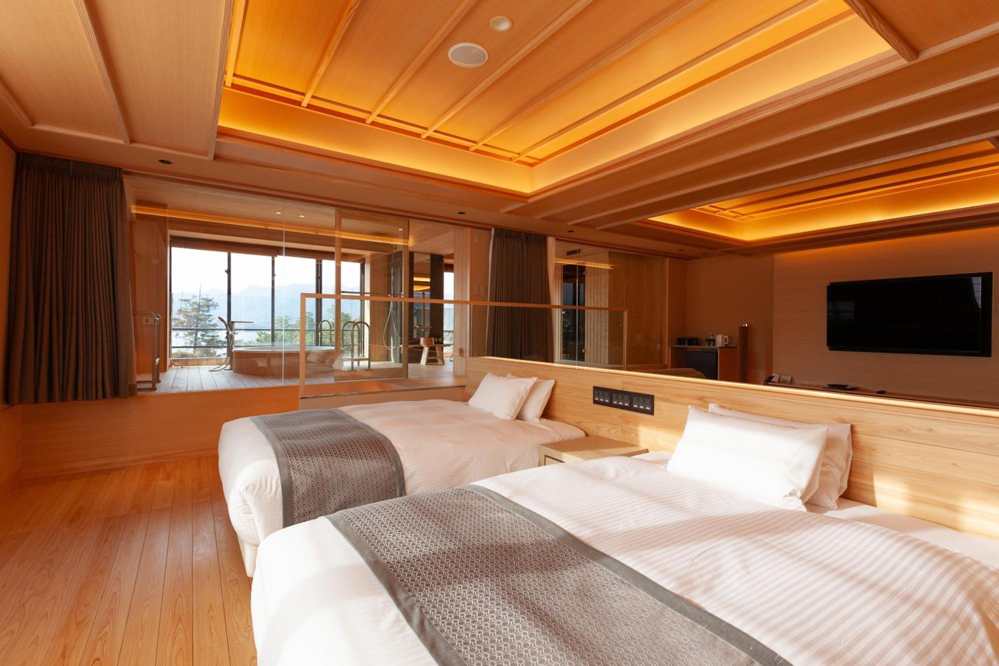 Miyajima Grand Hotel Arimoto Hatsukaichi Eksteriør bilde